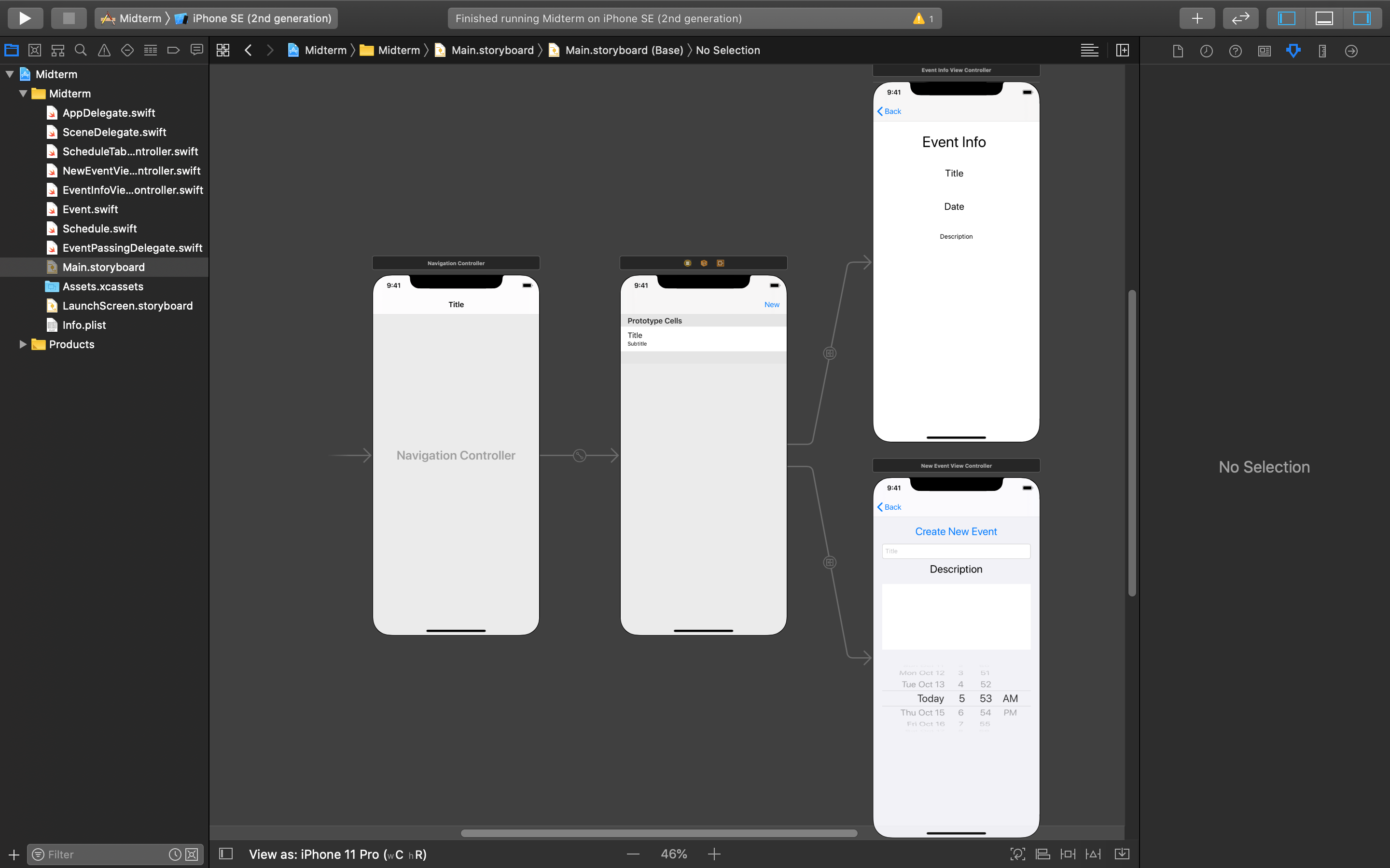 Mid-term Project Structure and Layout